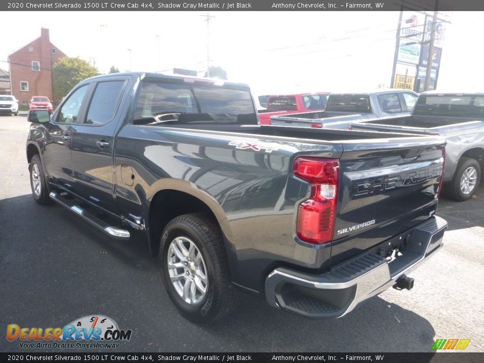 2020 Chevrolet Silverado 1500 LT Crew Cab 4x4 Shadow Gray Metallic / Jet Black Photo #4