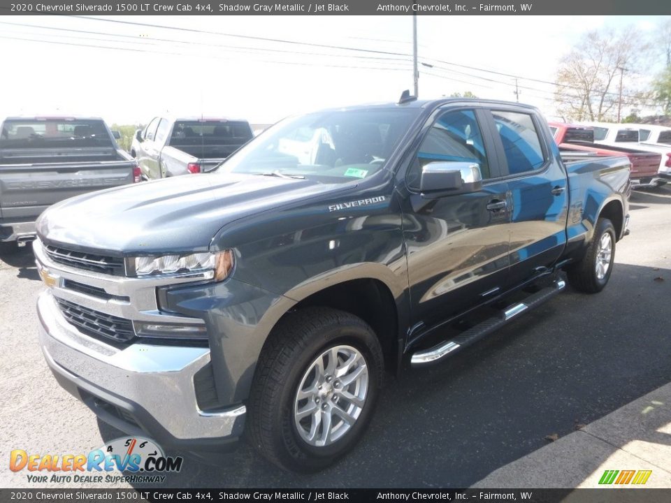2020 Chevrolet Silverado 1500 LT Crew Cab 4x4 Shadow Gray Metallic / Jet Black Photo #5