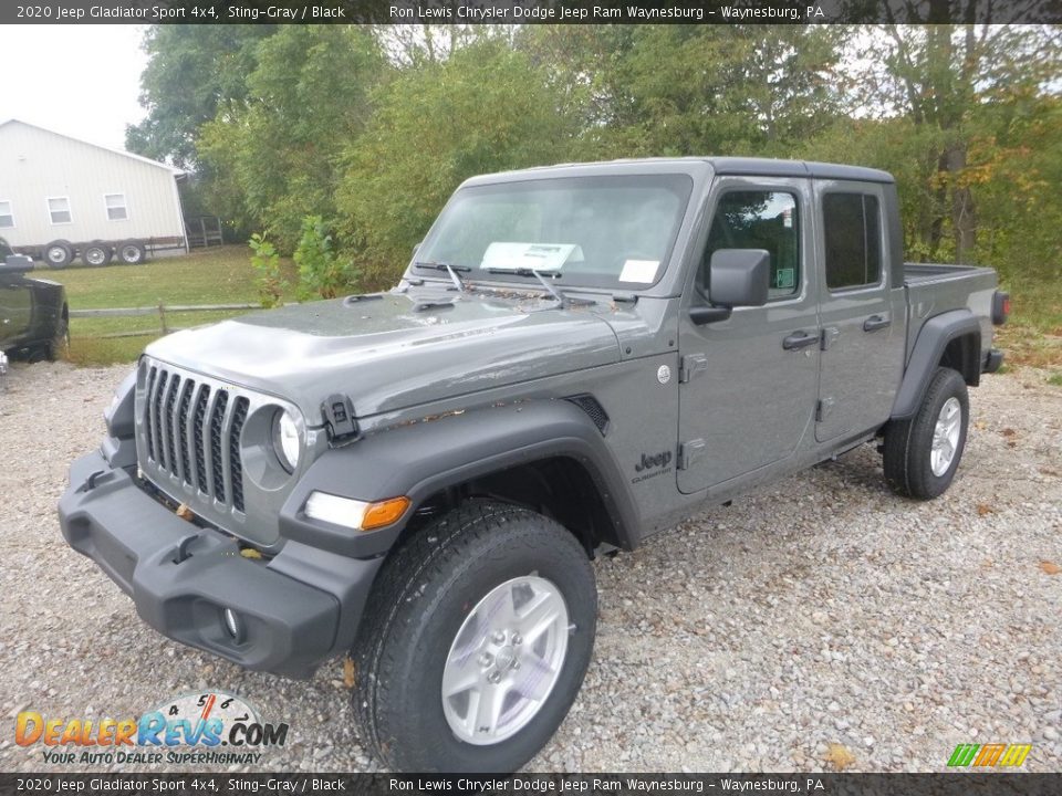 2020 Jeep Gladiator Sport 4x4 Sting-Gray / Black Photo #1