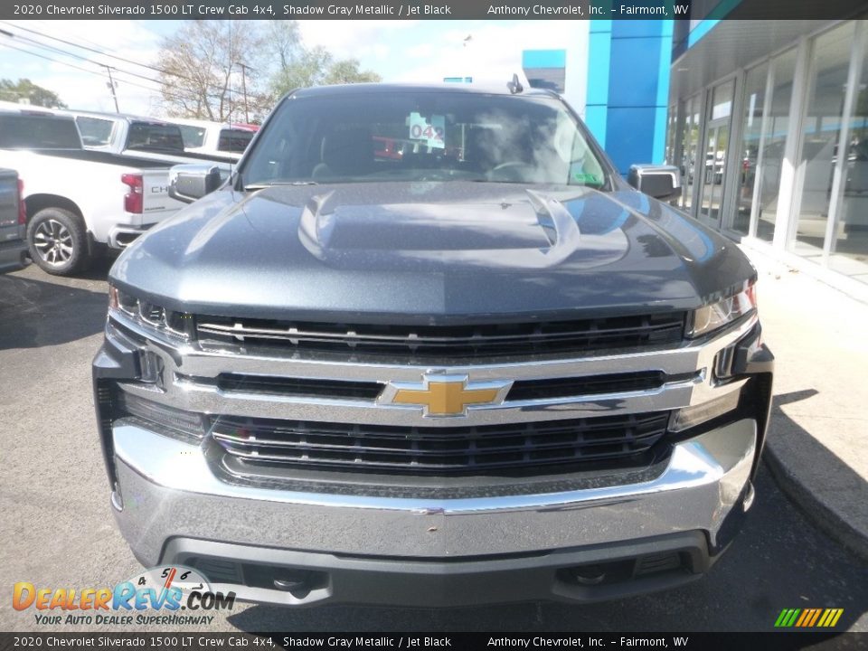 2020 Chevrolet Silverado 1500 LT Crew Cab 4x4 Shadow Gray Metallic / Jet Black Photo #6