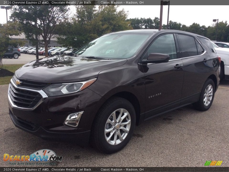2020 Chevrolet Equinox LT AWD Chocolate Metallic / Jet Black Photo #5