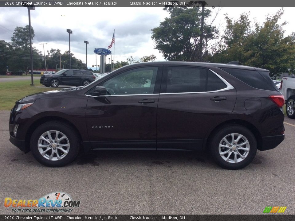 2020 Chevrolet Equinox LT AWD Chocolate Metallic / Jet Black Photo #6
