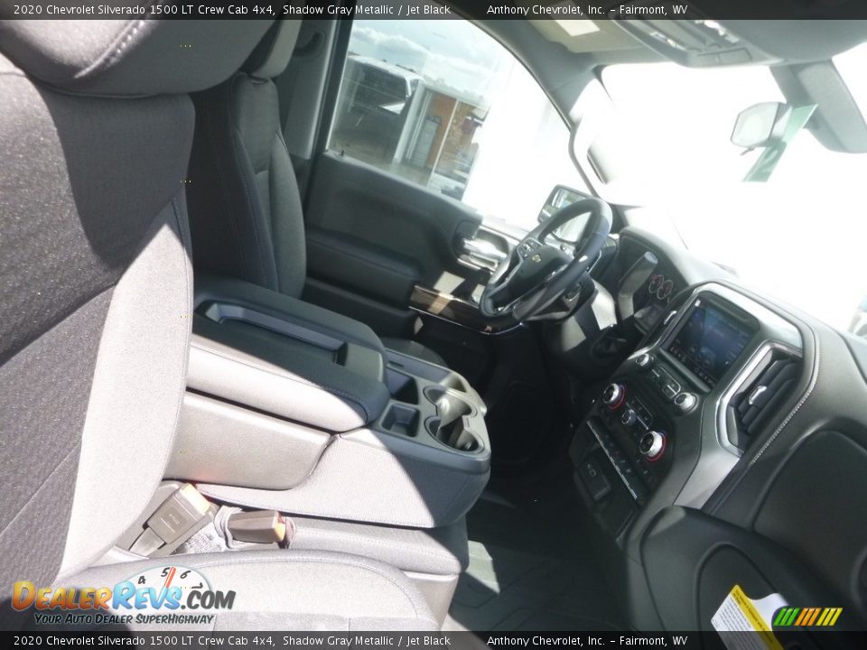 2020 Chevrolet Silverado 1500 LT Crew Cab 4x4 Shadow Gray Metallic / Jet Black Photo #7