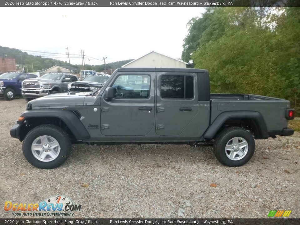 2020 Jeep Gladiator Sport 4x4 Sting-Gray / Black Photo #2