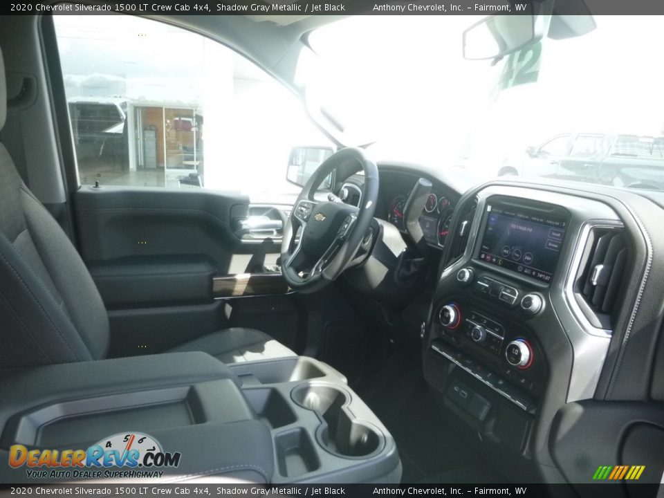 2020 Chevrolet Silverado 1500 LT Crew Cab 4x4 Shadow Gray Metallic / Jet Black Photo #8