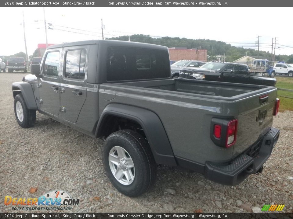 2020 Jeep Gladiator Sport 4x4 Sting-Gray / Black Photo #3