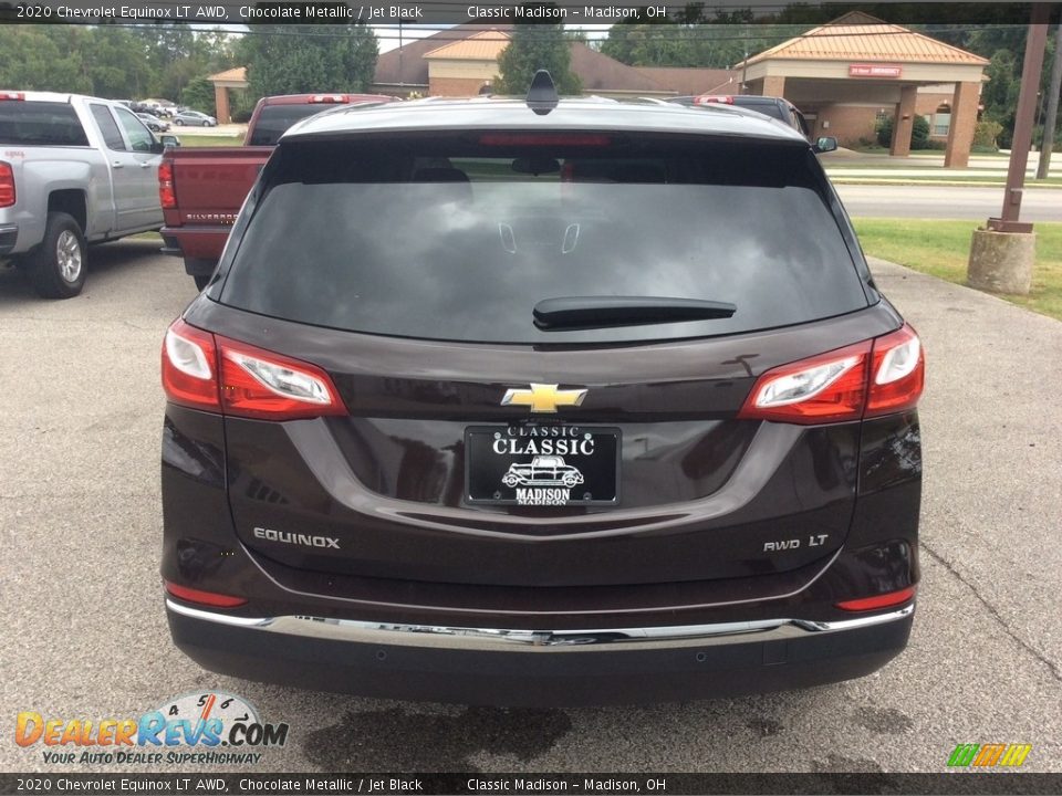 2020 Chevrolet Equinox LT AWD Chocolate Metallic / Jet Black Photo #8