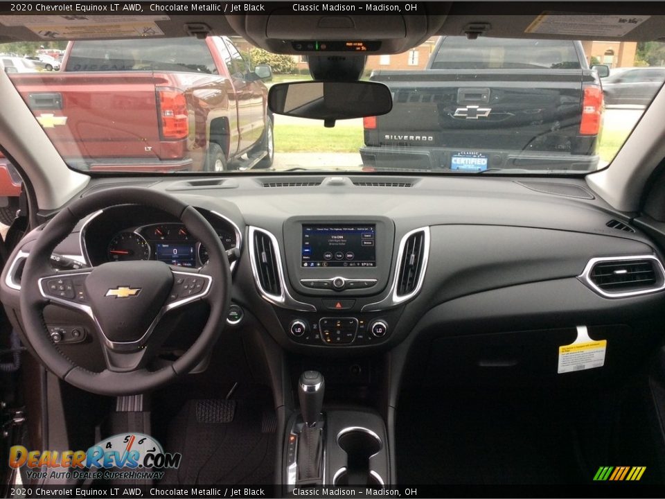 2020 Chevrolet Equinox LT AWD Chocolate Metallic / Jet Black Photo #12