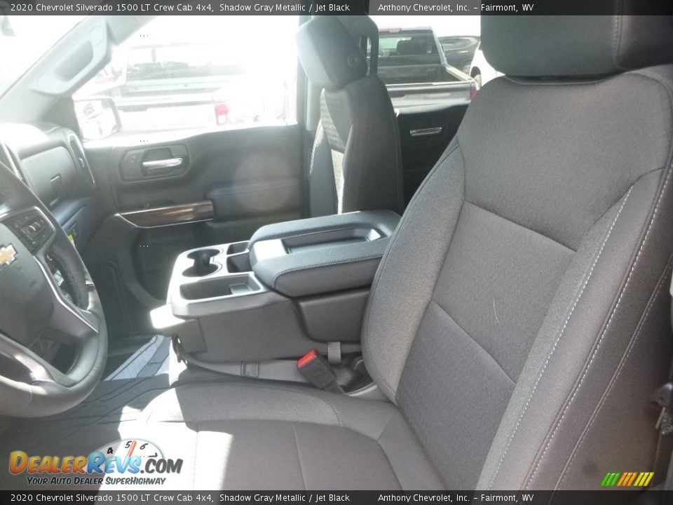 2020 Chevrolet Silverado 1500 LT Crew Cab 4x4 Shadow Gray Metallic / Jet Black Photo #12