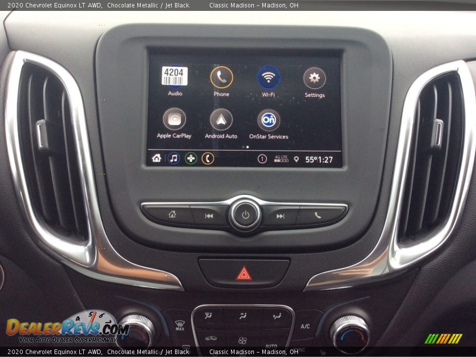 2020 Chevrolet Equinox LT AWD Chocolate Metallic / Jet Black Photo #14