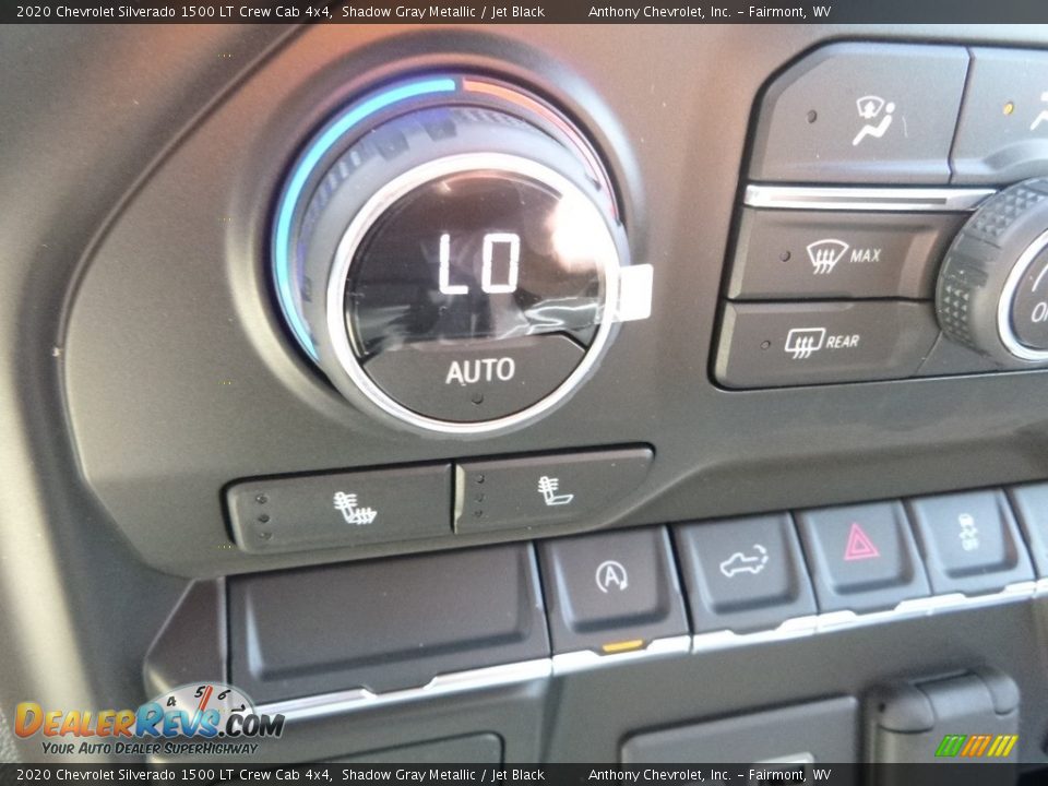 2020 Chevrolet Silverado 1500 LT Crew Cab 4x4 Shadow Gray Metallic / Jet Black Photo #15