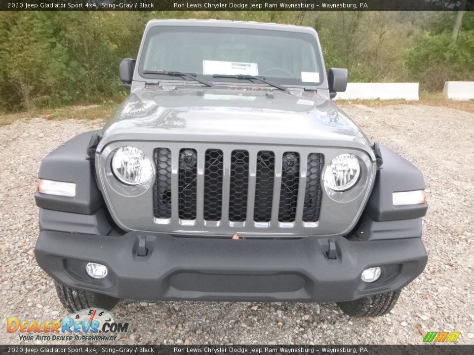 2020 Jeep Gladiator Sport 4x4 Sting-Gray / Black Photo #8
