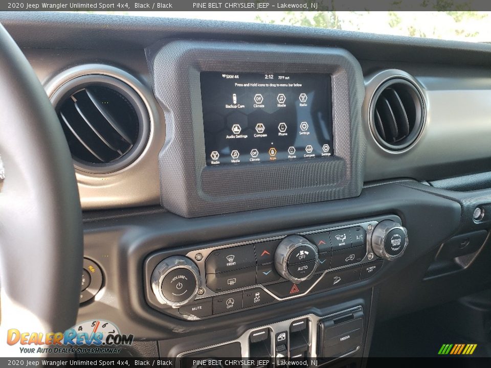 2020 Jeep Wrangler Unlimited Sport 4x4 Black / Black Photo #9