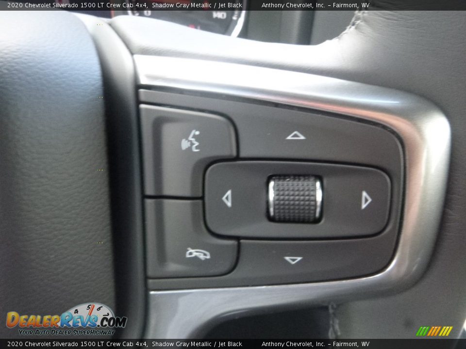 2020 Chevrolet Silverado 1500 LT Crew Cab 4x4 Shadow Gray Metallic / Jet Black Photo #16
