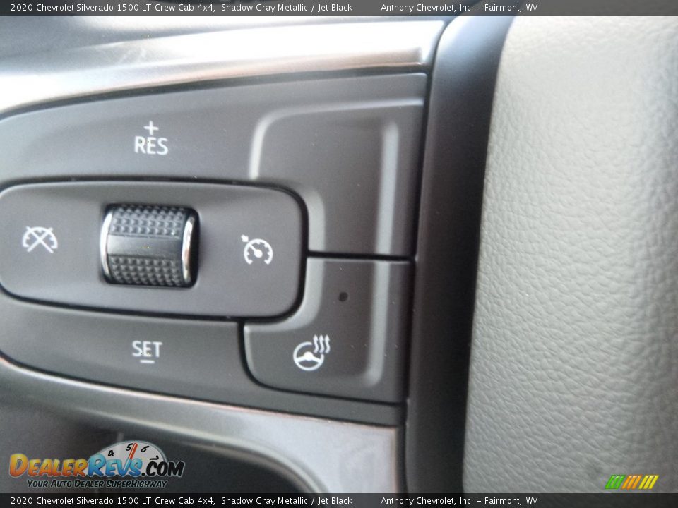 2020 Chevrolet Silverado 1500 LT Crew Cab 4x4 Shadow Gray Metallic / Jet Black Photo #17