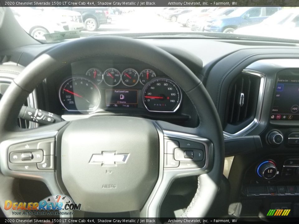 2020 Chevrolet Silverado 1500 LT Crew Cab 4x4 Shadow Gray Metallic / Jet Black Photo #18