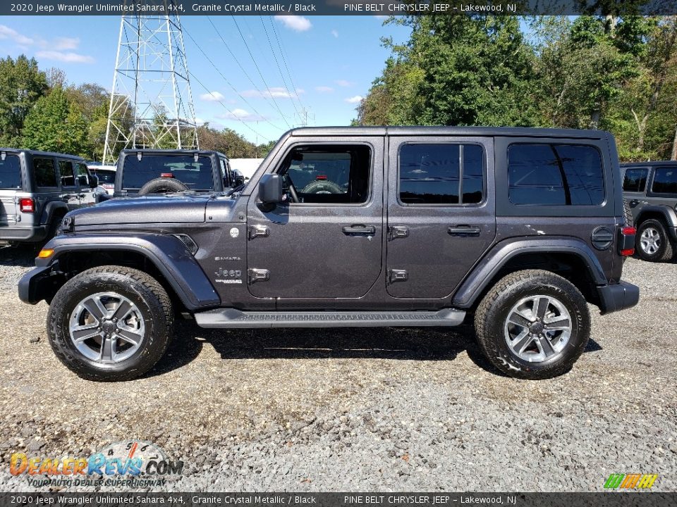 Granite Crystal Metallic 2020 Jeep Wrangler Unlimited Sahara 4x4 Photo #3