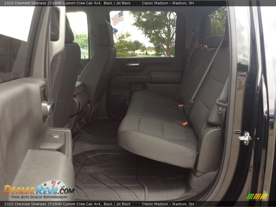 Rear Seat of 2020 Chevrolet Silverado 2500HD Custom Crew Cab 4x4 Photo #22