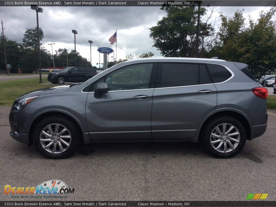 2020 Buick Envision Essence AWD Satin Steel Metallic / Dark Galvanized Photo #6