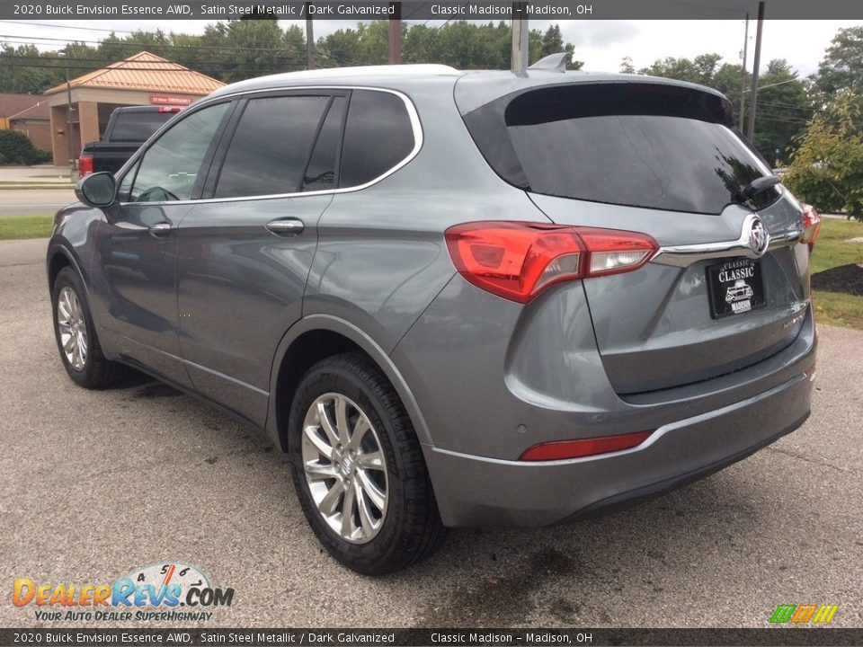 2020 Buick Envision Essence AWD Satin Steel Metallic / Dark Galvanized Photo #7