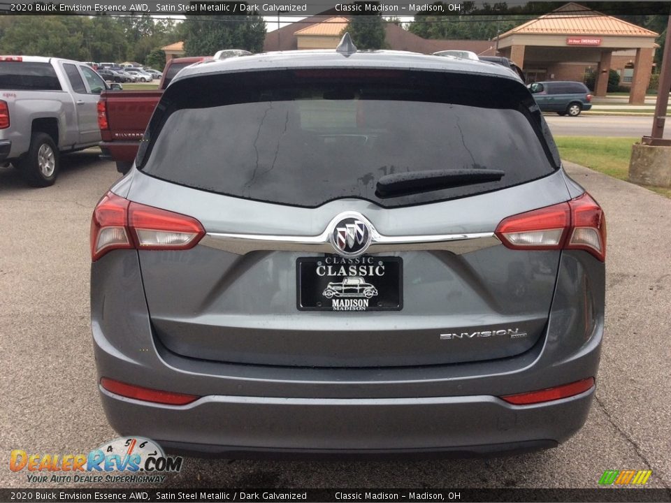 2020 Buick Envision Essence AWD Satin Steel Metallic / Dark Galvanized Photo #8