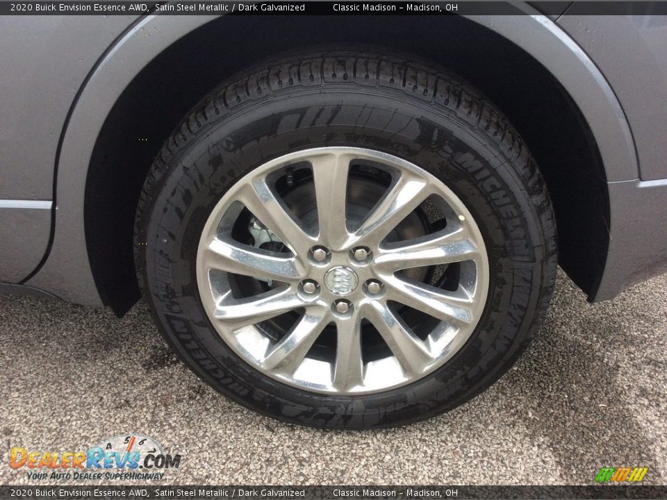 2020 Buick Envision Essence AWD Satin Steel Metallic / Dark Galvanized Photo #9