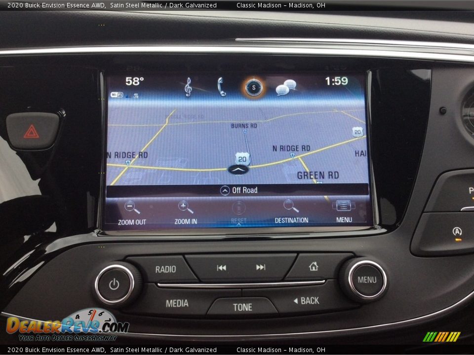 2020 Buick Envision Essence AWD Satin Steel Metallic / Dark Galvanized Photo #19