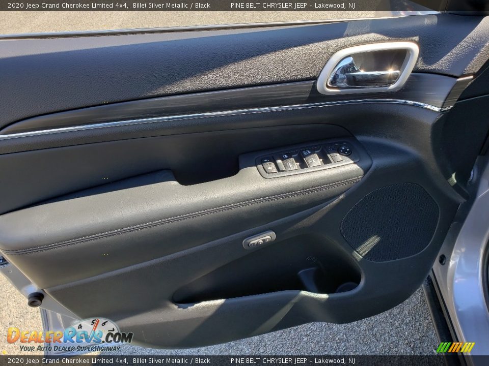 2020 Jeep Grand Cherokee Limited 4x4 Billet Silver Metallic / Black Photo #8