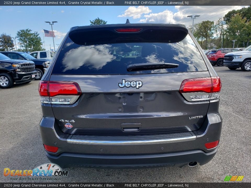 2020 Jeep Grand Cherokee Limited 4x4 Granite Crystal Metallic / Black Photo #5