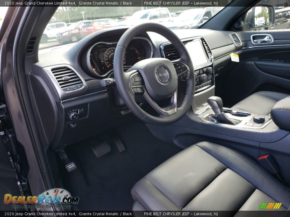 2020 Jeep Grand Cherokee Limited 4x4 Granite Crystal Metallic / Black Photo #7