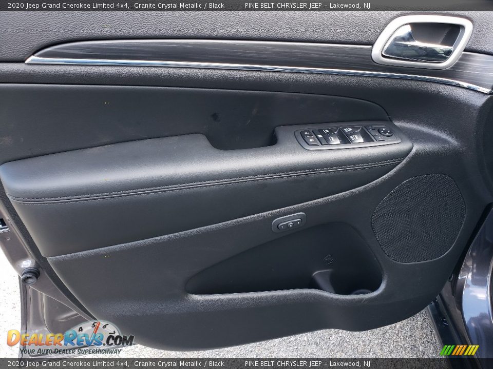 2020 Jeep Grand Cherokee Limited 4x4 Granite Crystal Metallic / Black Photo #8