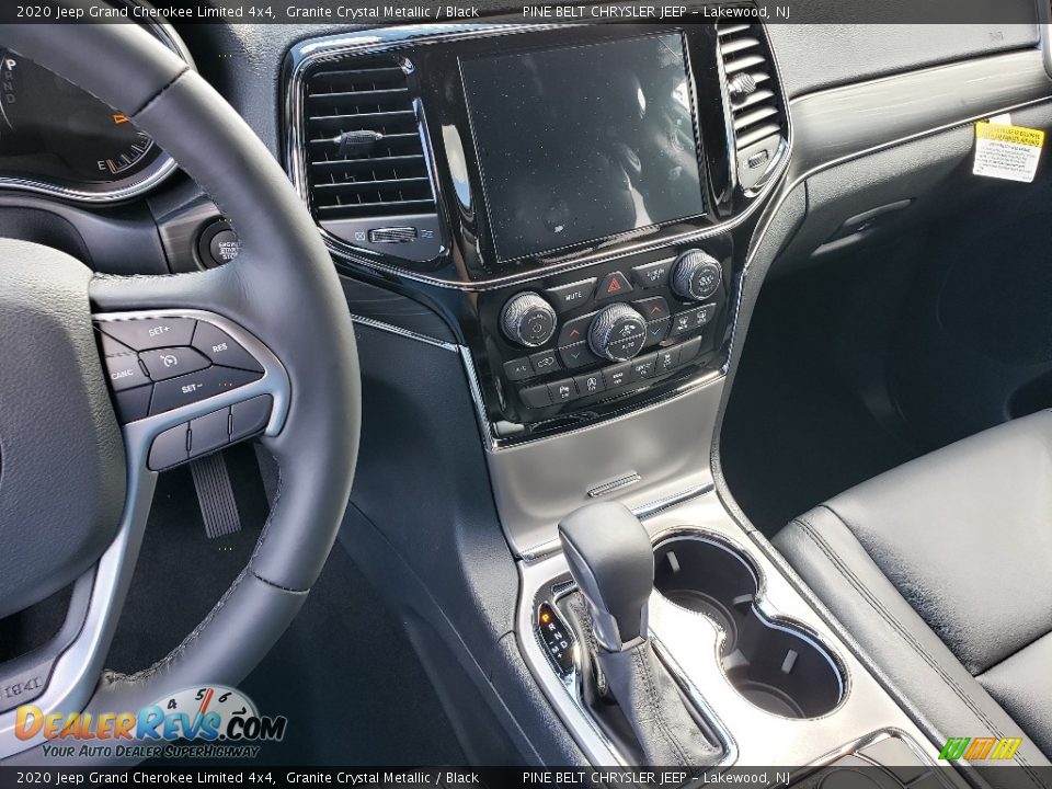 2020 Jeep Grand Cherokee Limited 4x4 Granite Crystal Metallic / Black Photo #10