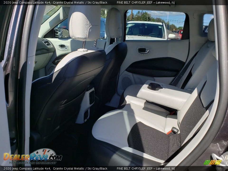 2020 Jeep Compass Latitude 4x4 Granite Crystal Metallic / Ski Gray/Black Photo #6