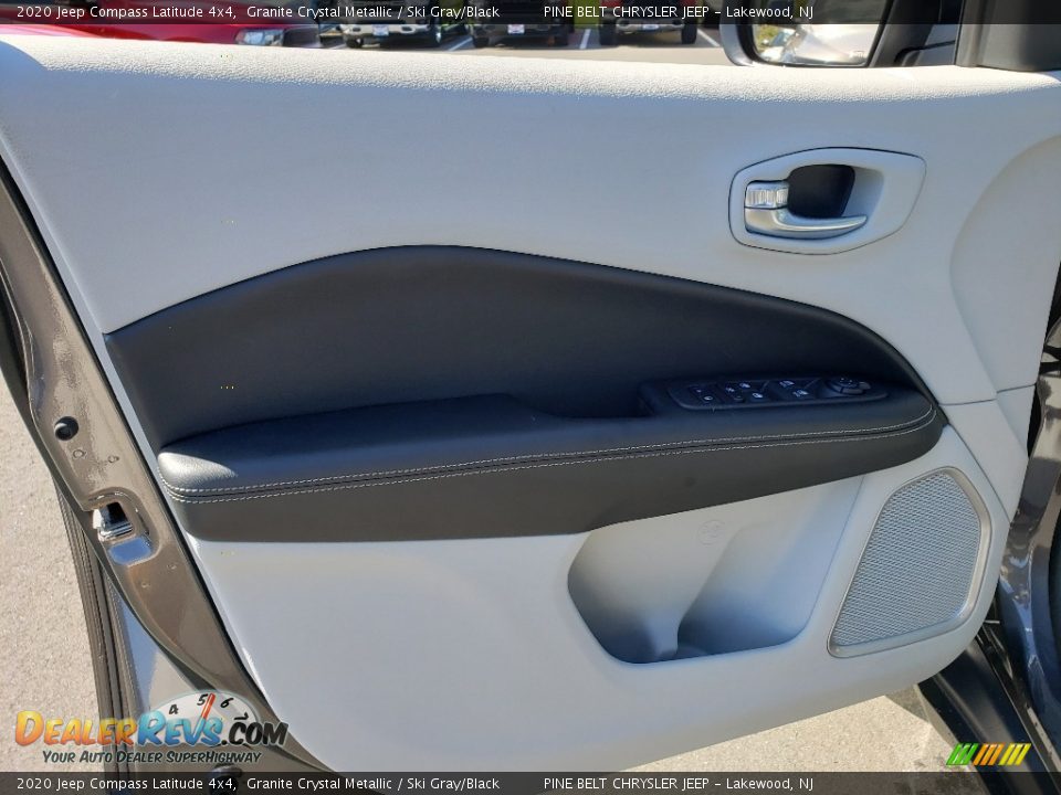 2020 Jeep Compass Latitude 4x4 Granite Crystal Metallic / Ski Gray/Black Photo #7