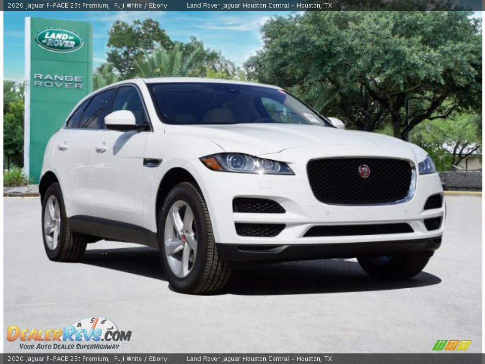 2020 Jaguar F-PACE 25t Premium Fuji White / Ebony Photo #2
