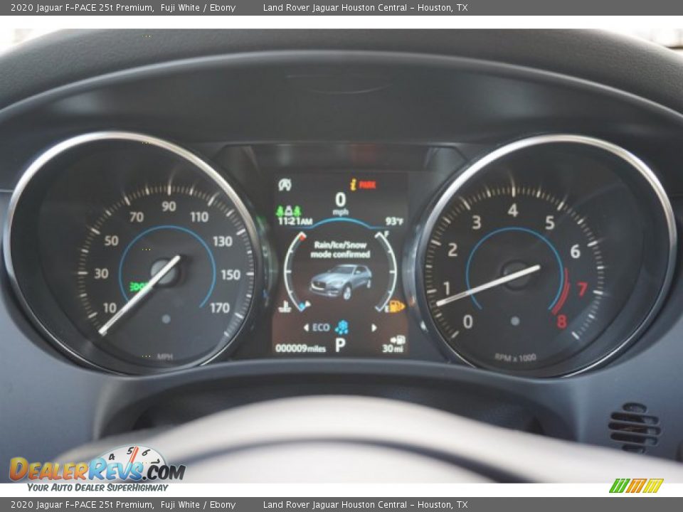 2020 Jaguar F-PACE 25t Premium Fuji White / Ebony Photo #12