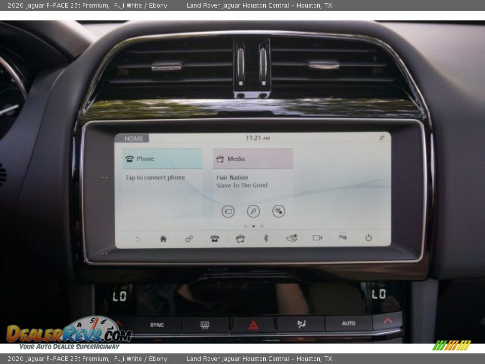 2020 Jaguar F-PACE 25t Premium Fuji White / Ebony Photo #13