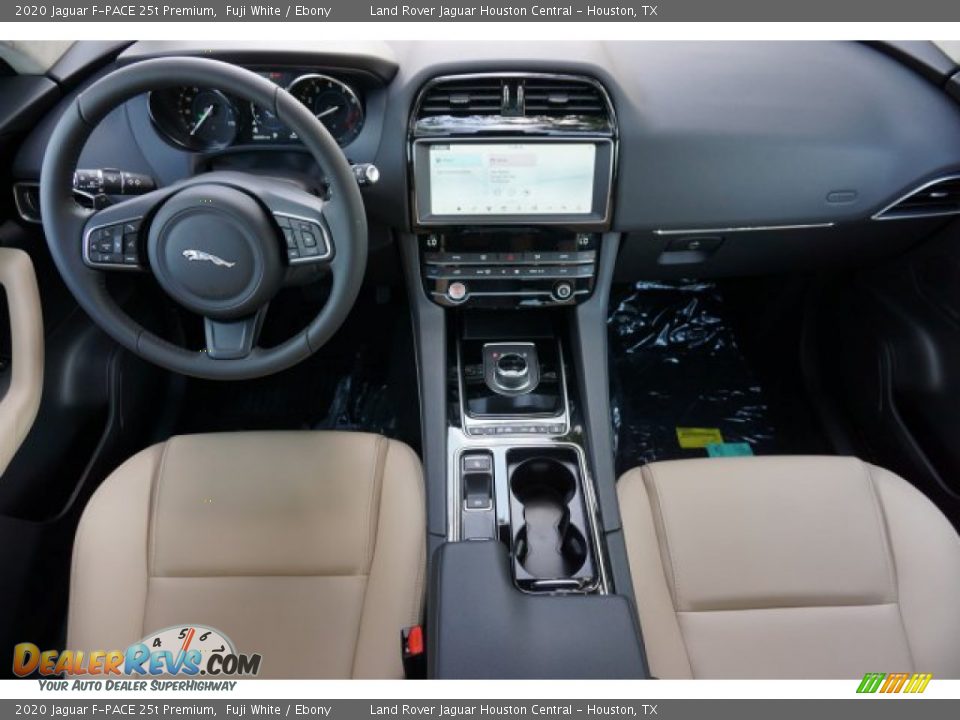 2020 Jaguar F-PACE 25t Premium Fuji White / Ebony Photo #22