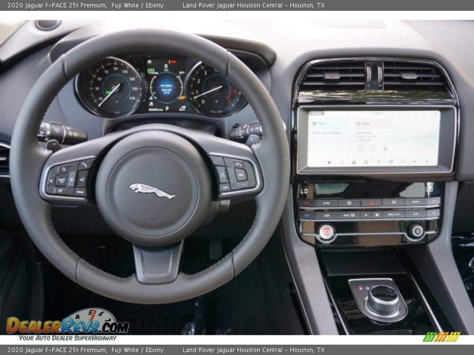 2020 Jaguar F-PACE 25t Premium Fuji White / Ebony Photo #23