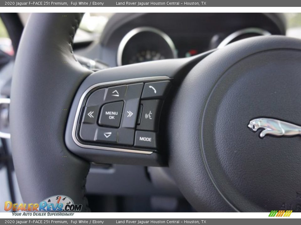 2020 Jaguar F-PACE 25t Premium Fuji White / Ebony Photo #24