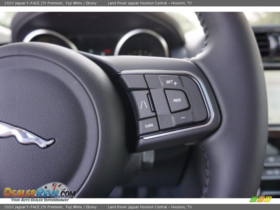 2020 Jaguar F-PACE 25t Premium Fuji White / Ebony Photo #25