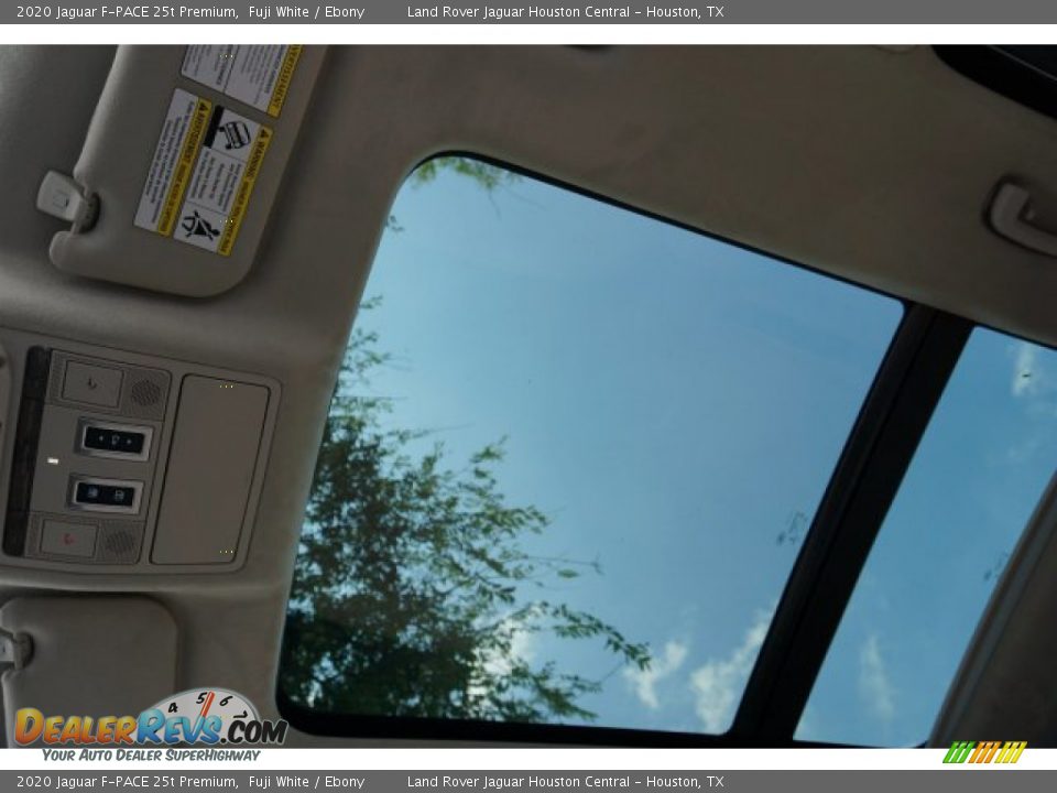 2020 Jaguar F-PACE 25t Premium Fuji White / Ebony Photo #26