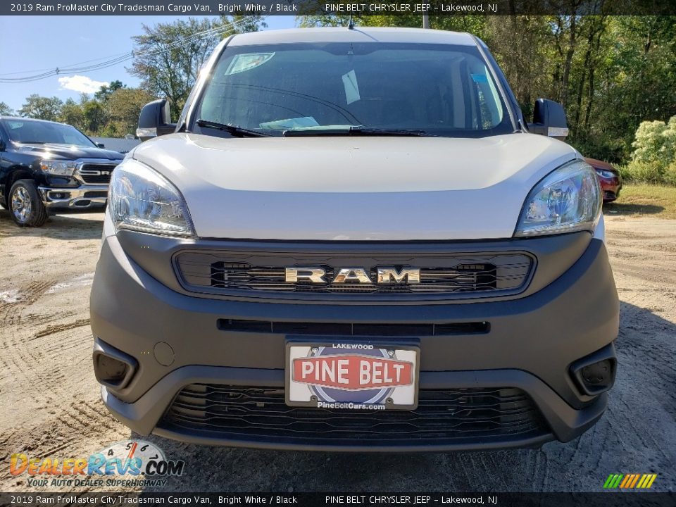 2019 Ram ProMaster City Tradesman Cargo Van Bright White / Black Photo #2