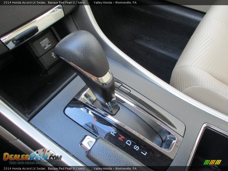 2014 Honda Accord LX Sedan Basque Red Pearl II / Ivory Photo #14