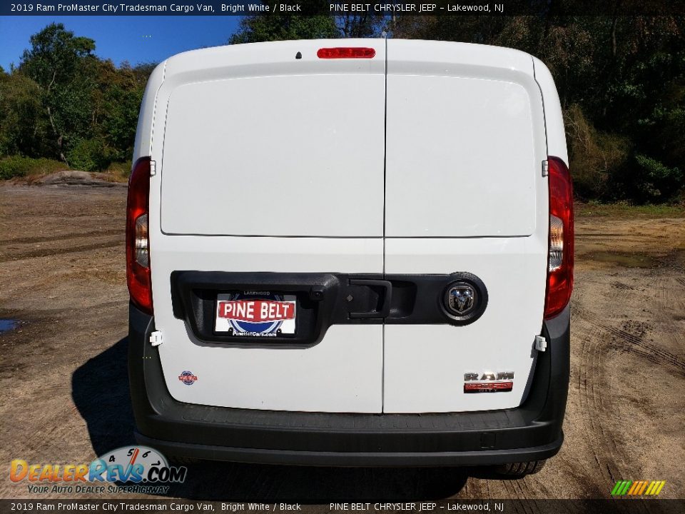 2019 Ram ProMaster City Tradesman Cargo Van Bright White / Black Photo #5