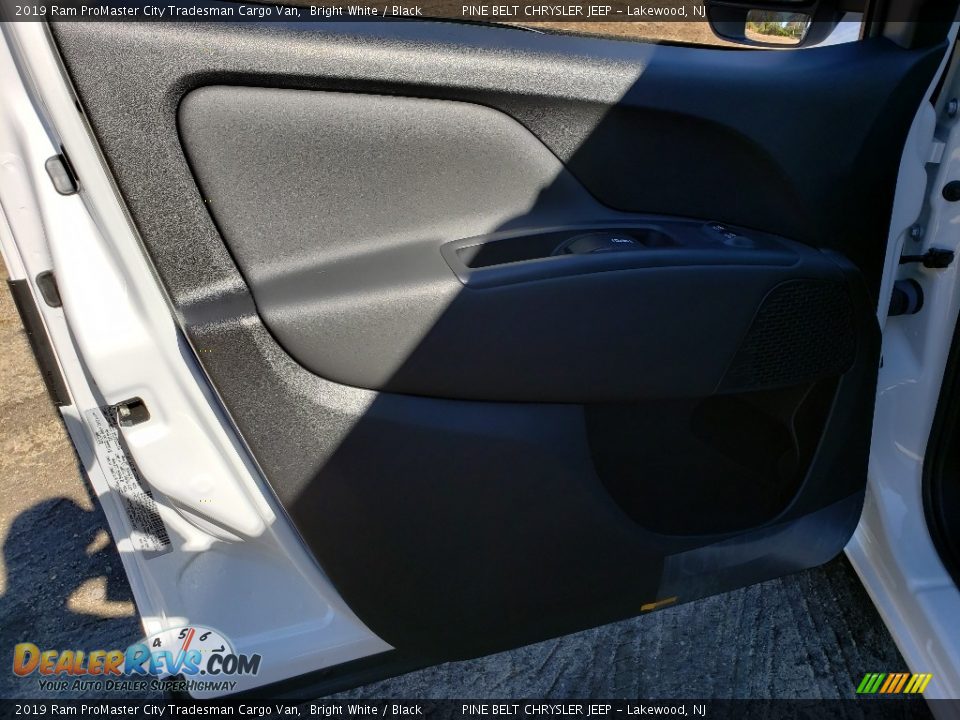 2019 Ram ProMaster City Tradesman Cargo Van Bright White / Black Photo #7