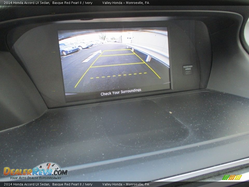 2014 Honda Accord LX Sedan Basque Red Pearl II / Ivory Photo #16