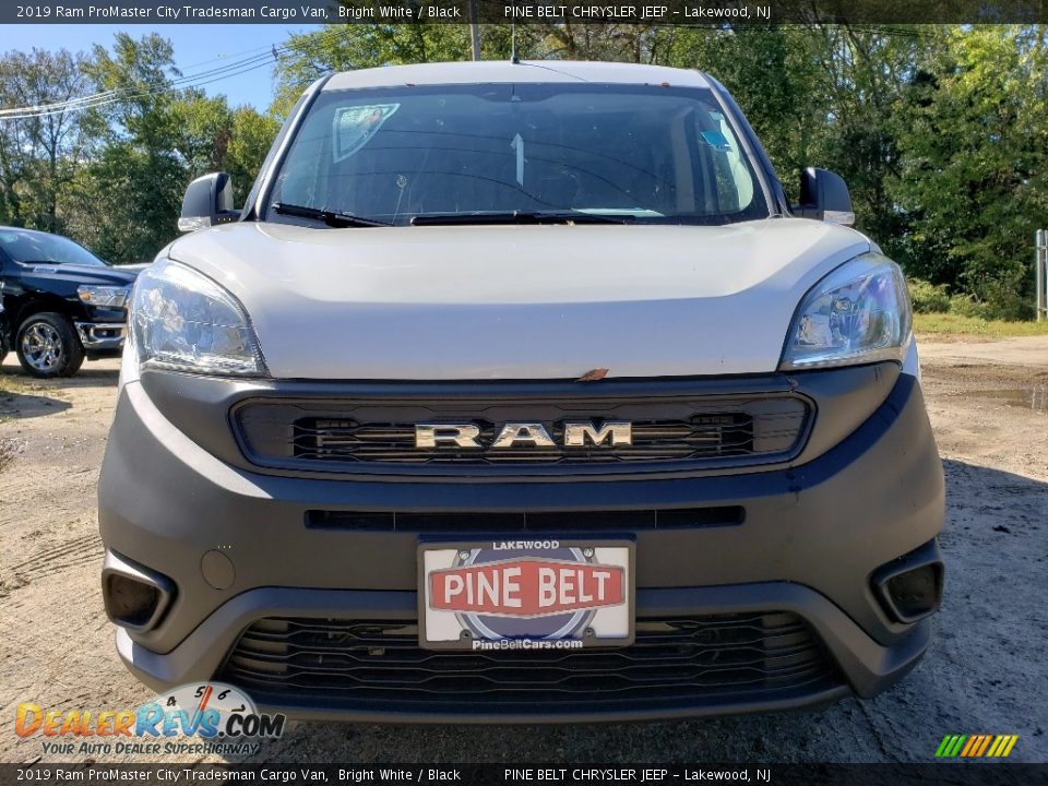 2019 Ram ProMaster City Tradesman Cargo Van Bright White / Black Photo #2