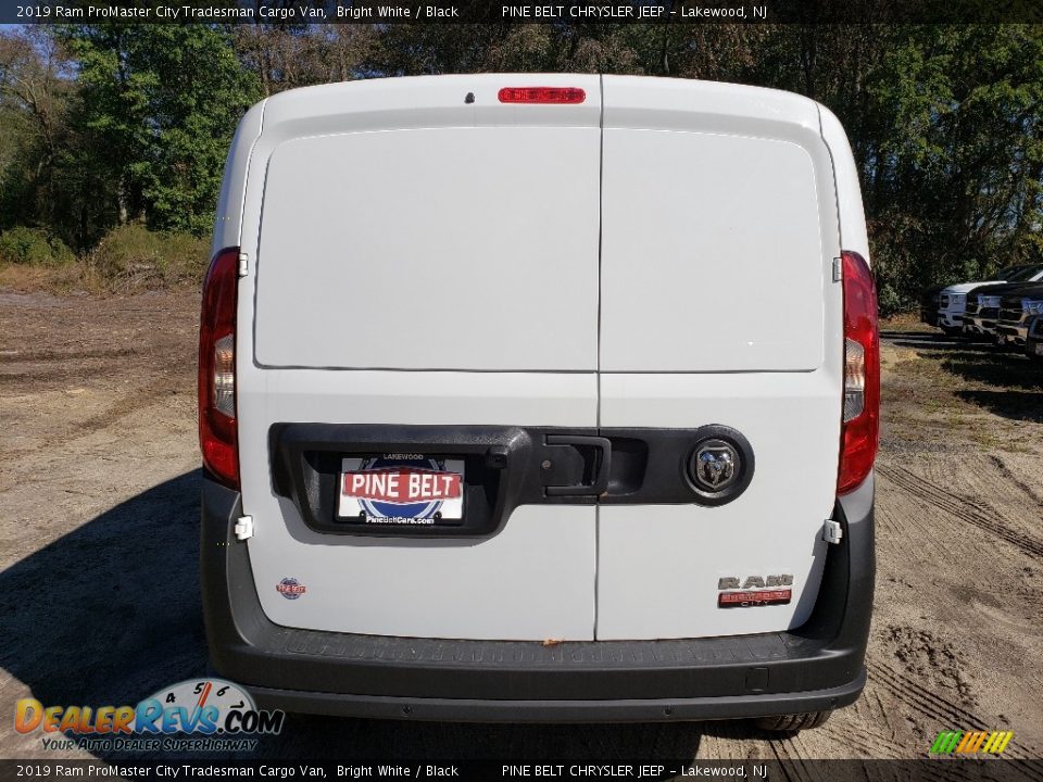 2019 Ram ProMaster City Tradesman Cargo Van Bright White / Black Photo #5