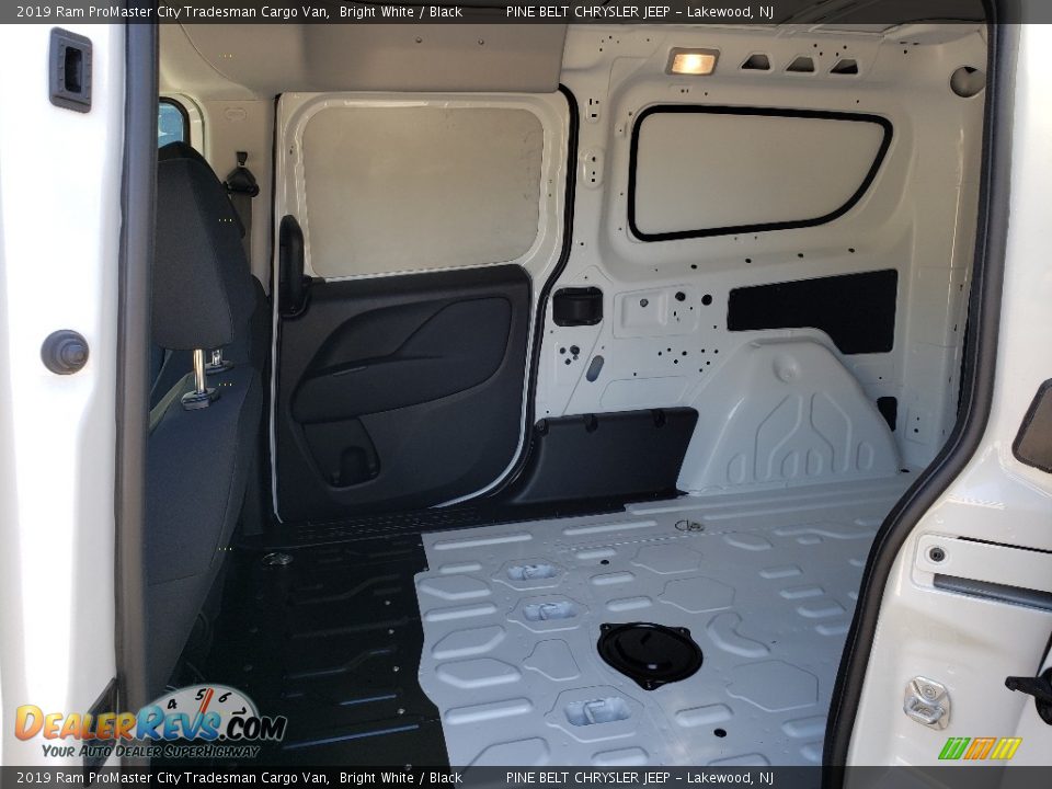 2019 Ram ProMaster City Tradesman Cargo Van Bright White / Black Photo #6
